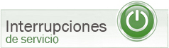 Interrupciones de Servicio